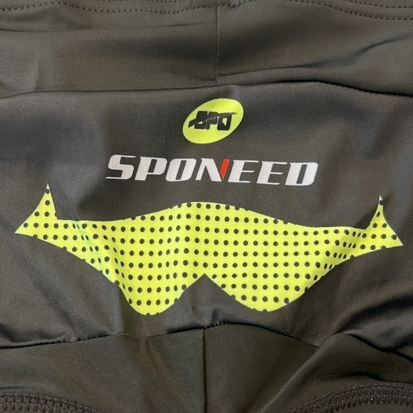 Spooned Men Cycling Bicycle Road Biker Shorts Trianthlon Cyclewear Large NWT - Picture 16 of 16